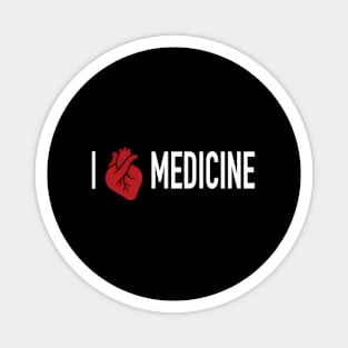 I Love Medicine Doctors Paramedic Magnet